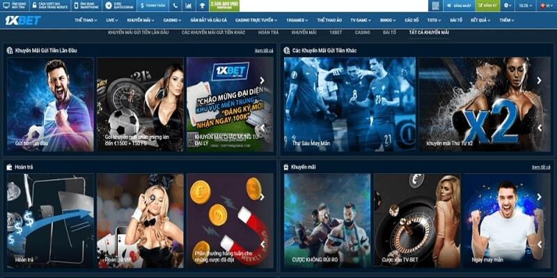 Điểm danh những game giải trí ở 1XBET