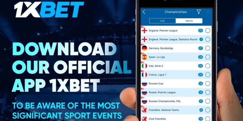 Hướng dẫn cài đặt 1XBET trên thiết bị di động